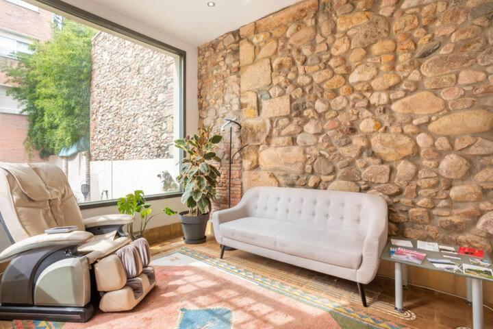 Ca N'Arago, Edificio Modernista Del Arquitecto Rafael Maso Apartment Santa Coloma De Farners Exterior photo